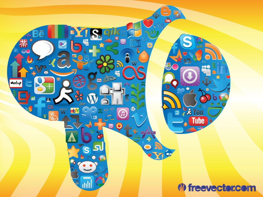 1024x768 Loudspeaker Social Icon