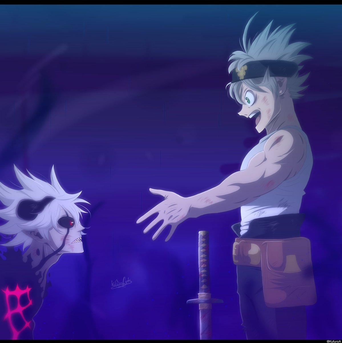 1199x1200 Download Black Clover Demon Asta Et Liebe