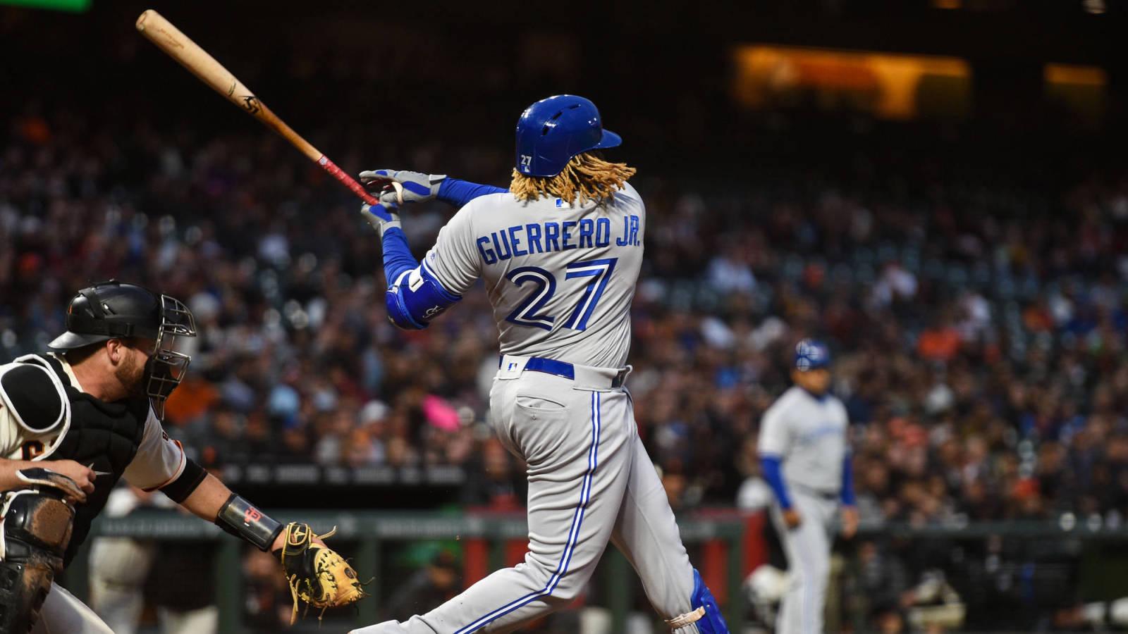 1600x900 Vladimir Guerrero Jr. hit his first two home runs and they were bombs