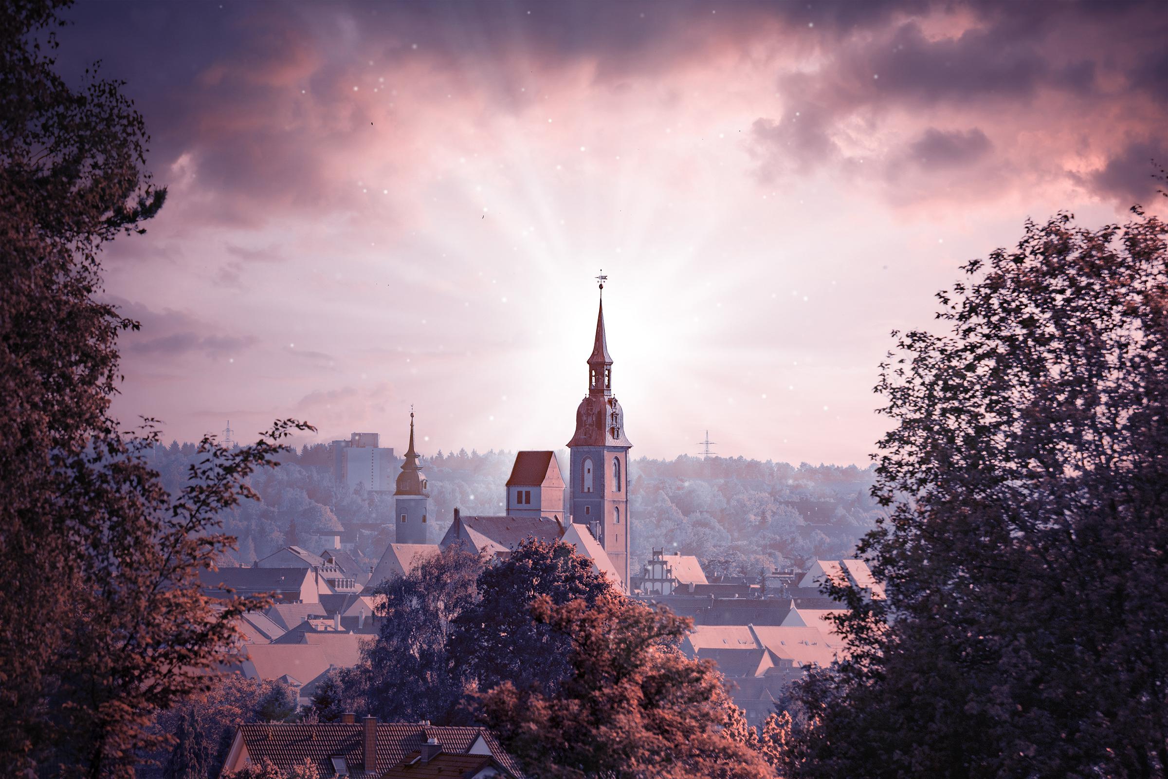 2400x1600 SKU CAP042 FREIBURG CHURCH SPIRE 2400