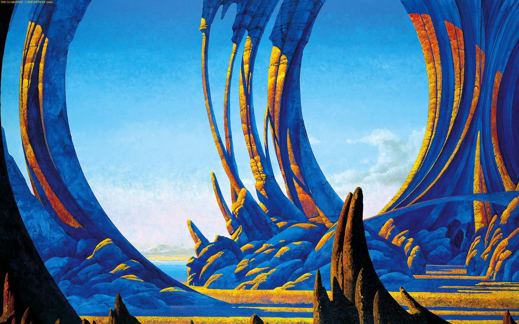 1680x1050 Roger Dean, Yes, Band Wallpaper HD / Desktop and Mobile Background