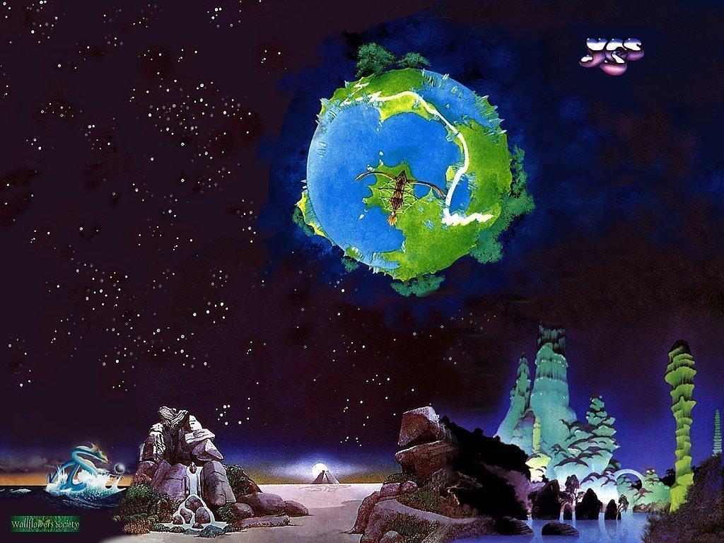 1024x768 Yes Roger Dean Wallpaper