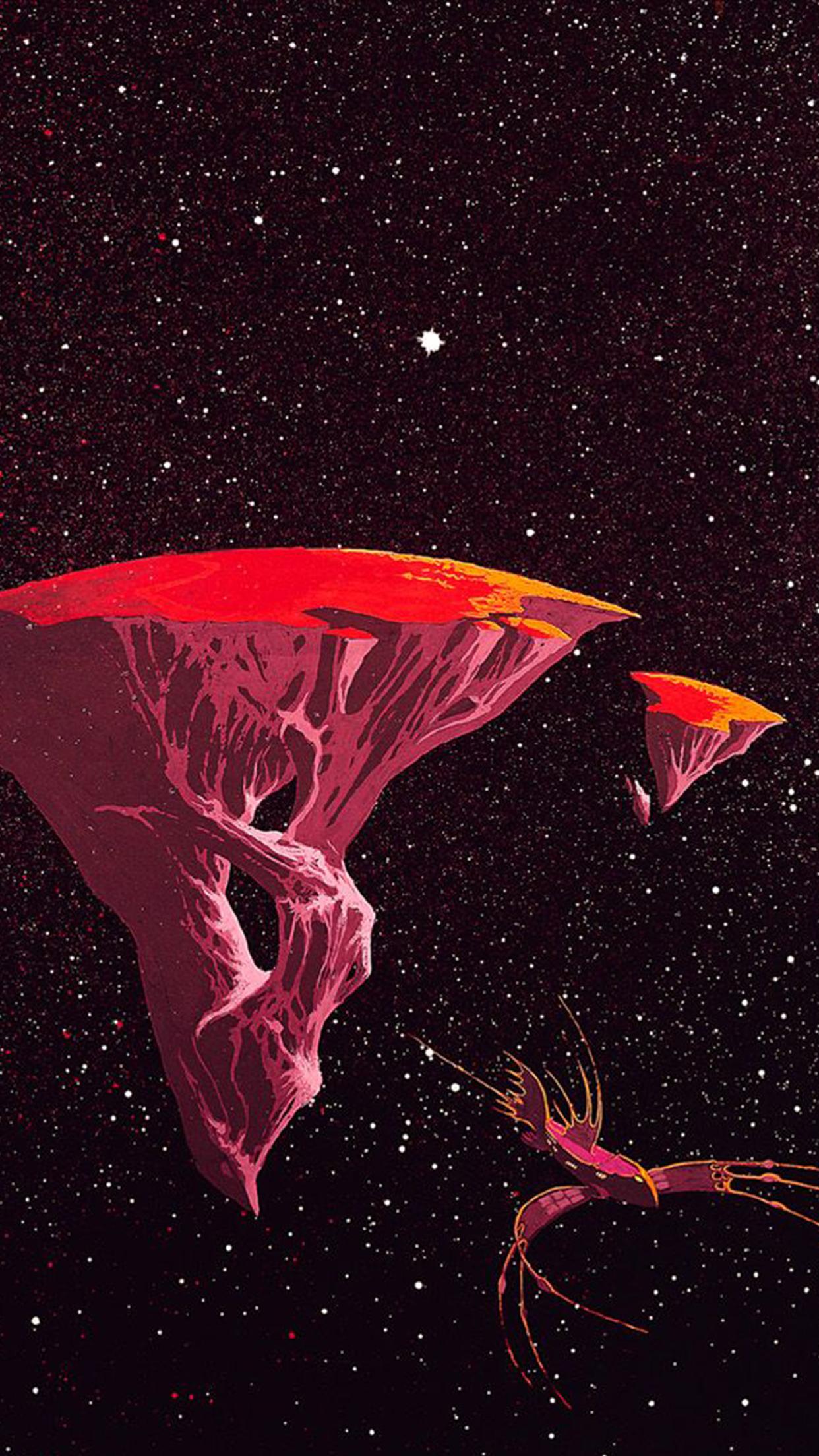 1242x2208 Roger Dean phone background: yesband