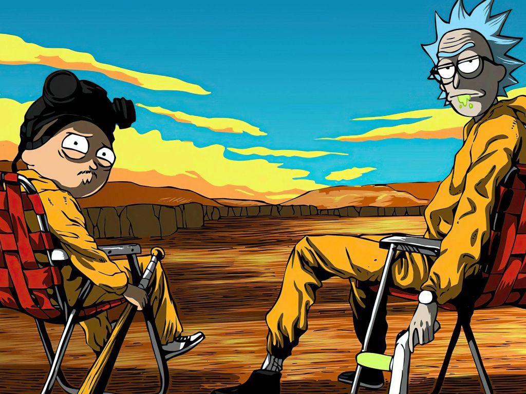 1024x768 Rick Morty 4K Wallpaper For Your Desktop Or Mobile Screen Free And Easy To Download