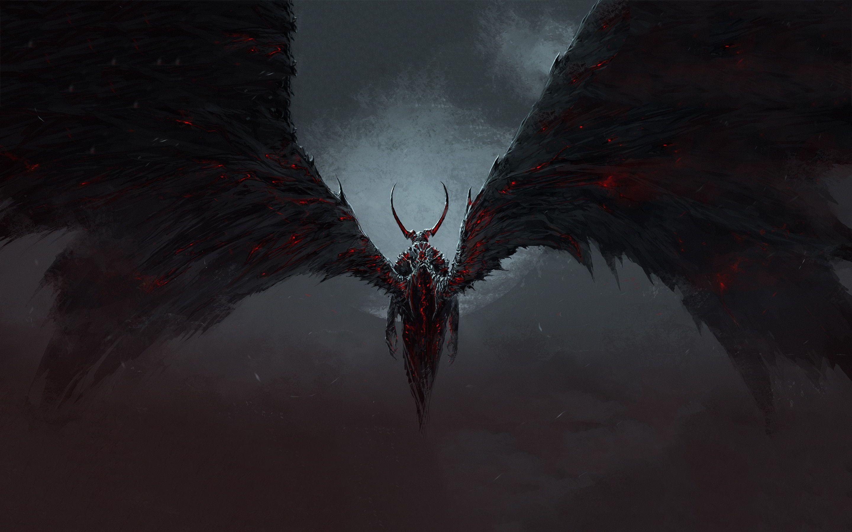 Featured image of post Demon Wolf With Wings And Horns Primarily of anthro and monster characters