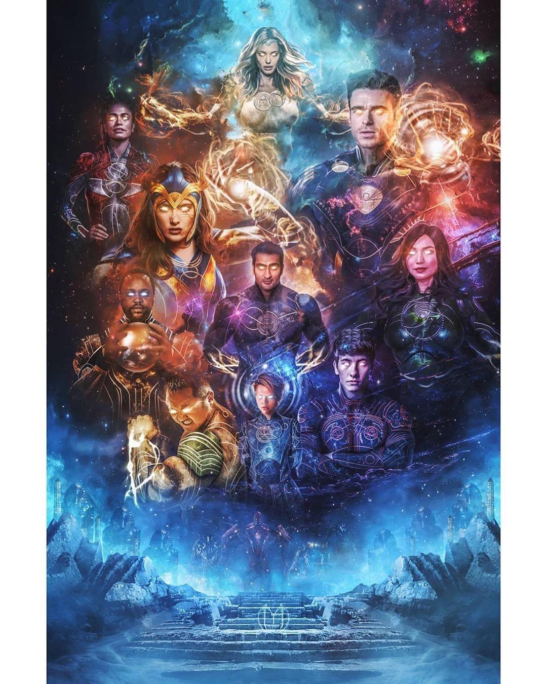 1080x1350 Likes, 10 Comments on Instagram: “The Eternals features an exciting new team of Super Hero. Heróis marvel, Marvel, Vilãs