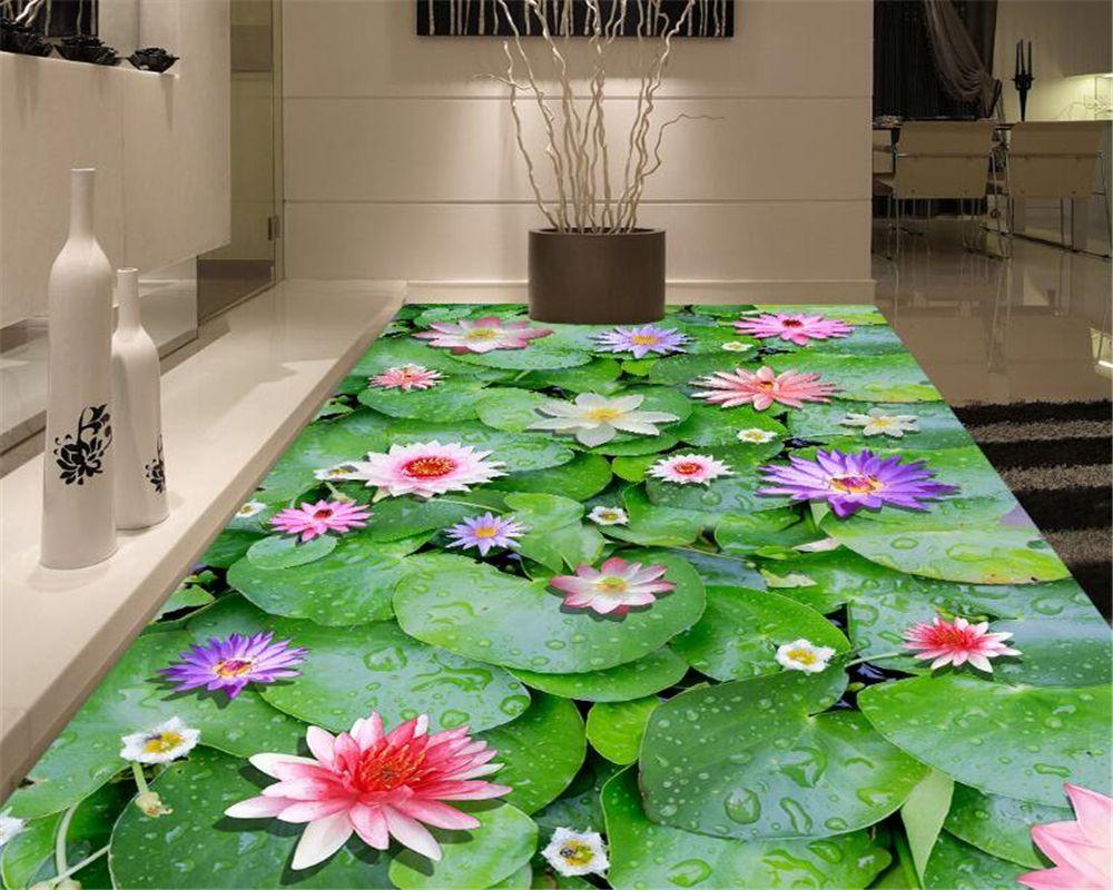 1000x800 beibehang 3D flooring Fashion creative senior wallpaper floor film