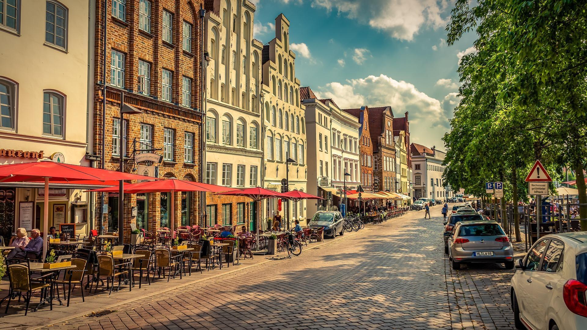 1920x1080 Lübeck City Wallpaper HD for Android