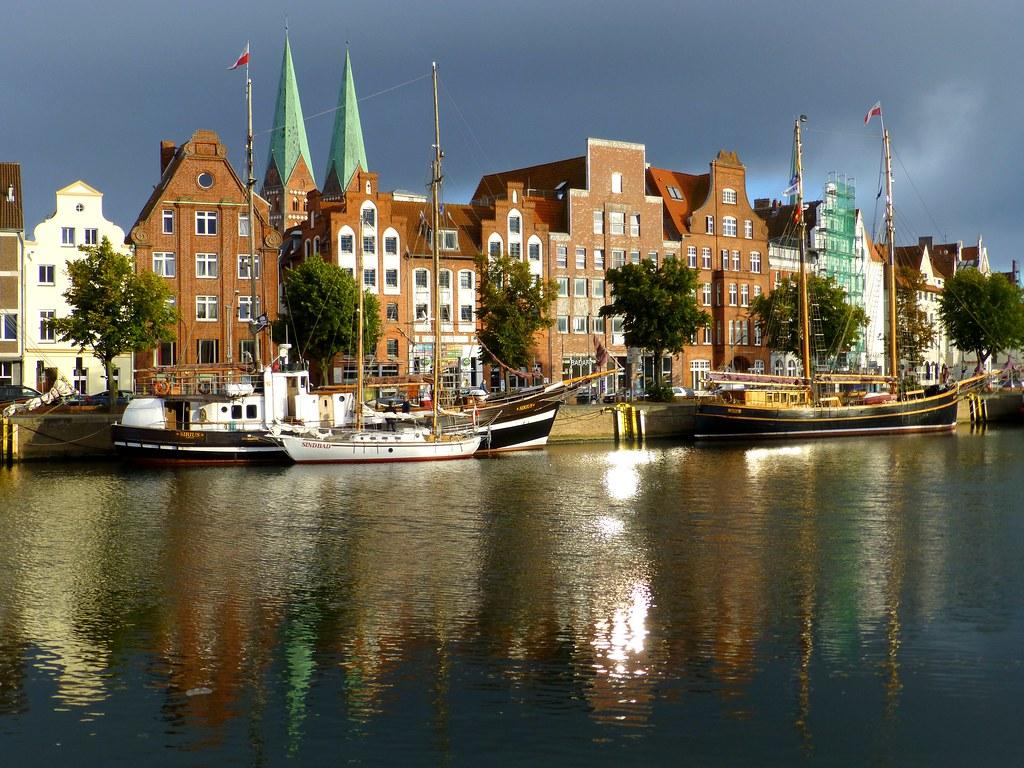 1024x768 The beautiful city of Lübeck. Buy this photo on Getty Image