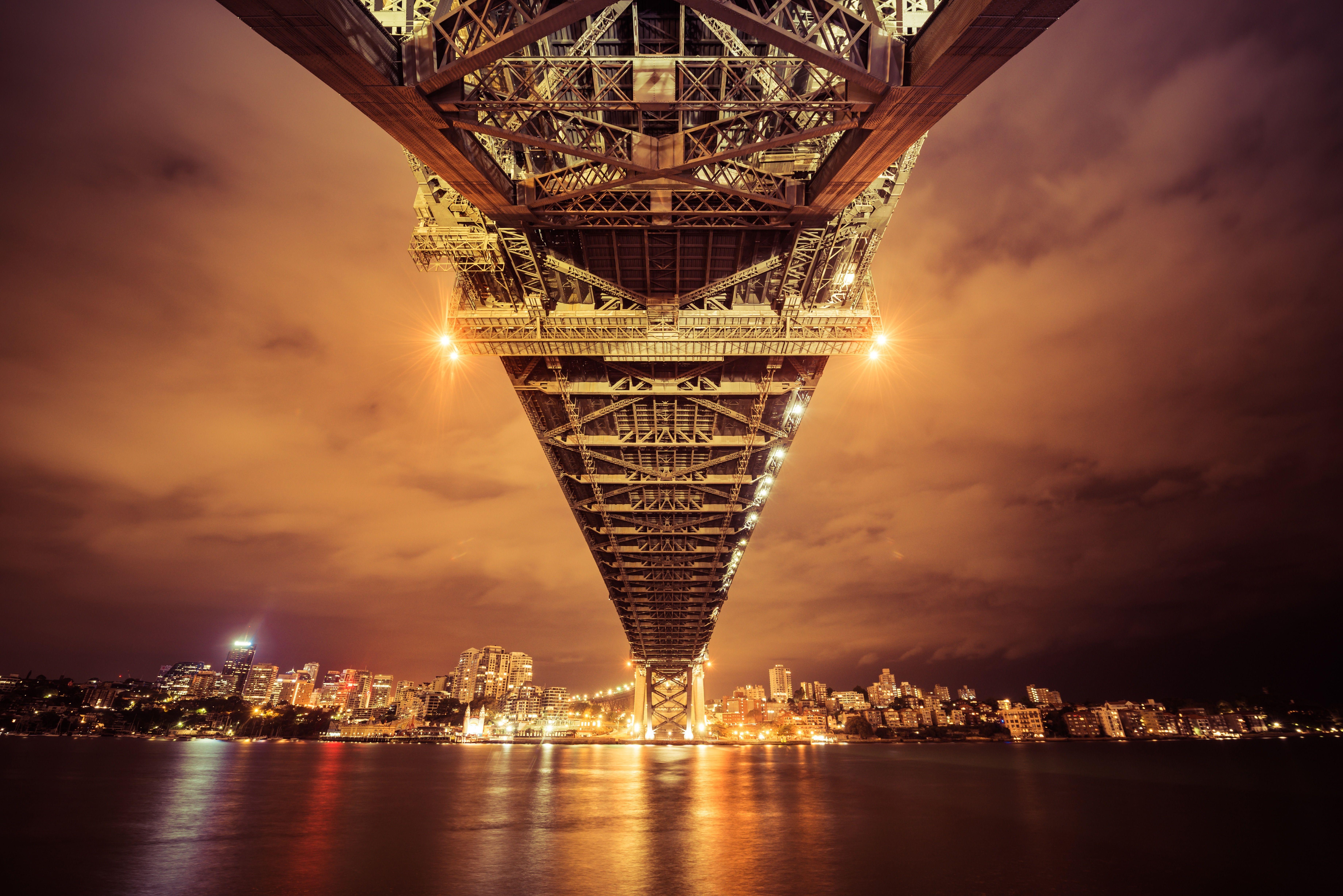7360x4912 Wallpaper Sydney Harbour Bridge, Sydney, Australia, Bridge