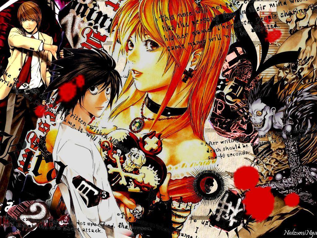 1024x768 death note wallpaper Note Mangas Wallpaper