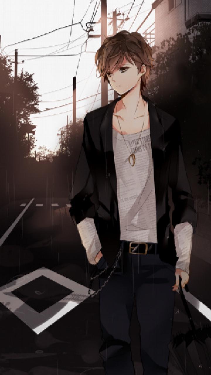 720x1280 Cute Anime Boy Mobile Wallpaper