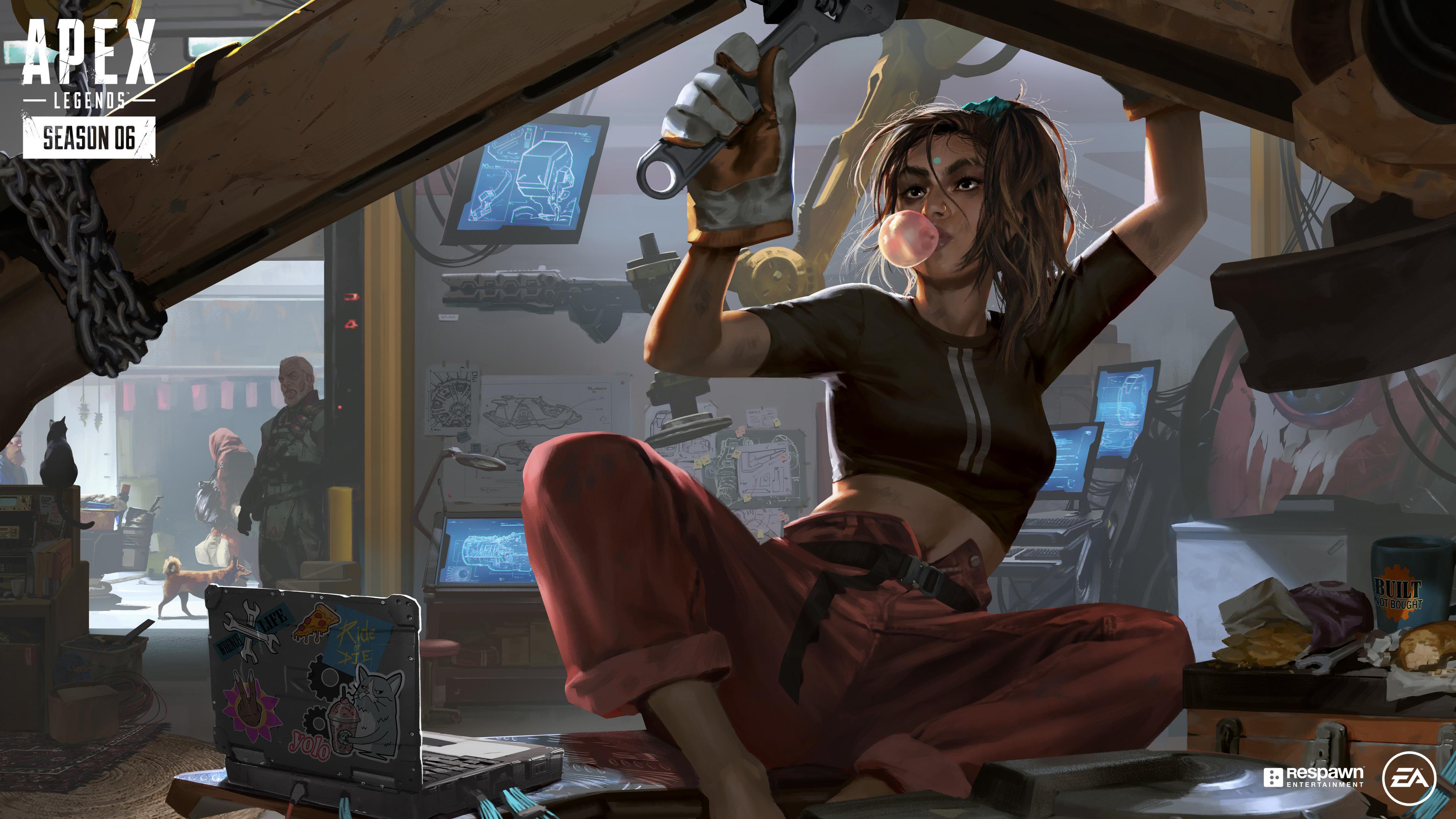 3840x2160 Rampart (Apex Legends) 4k Ultra HD Wallpaper