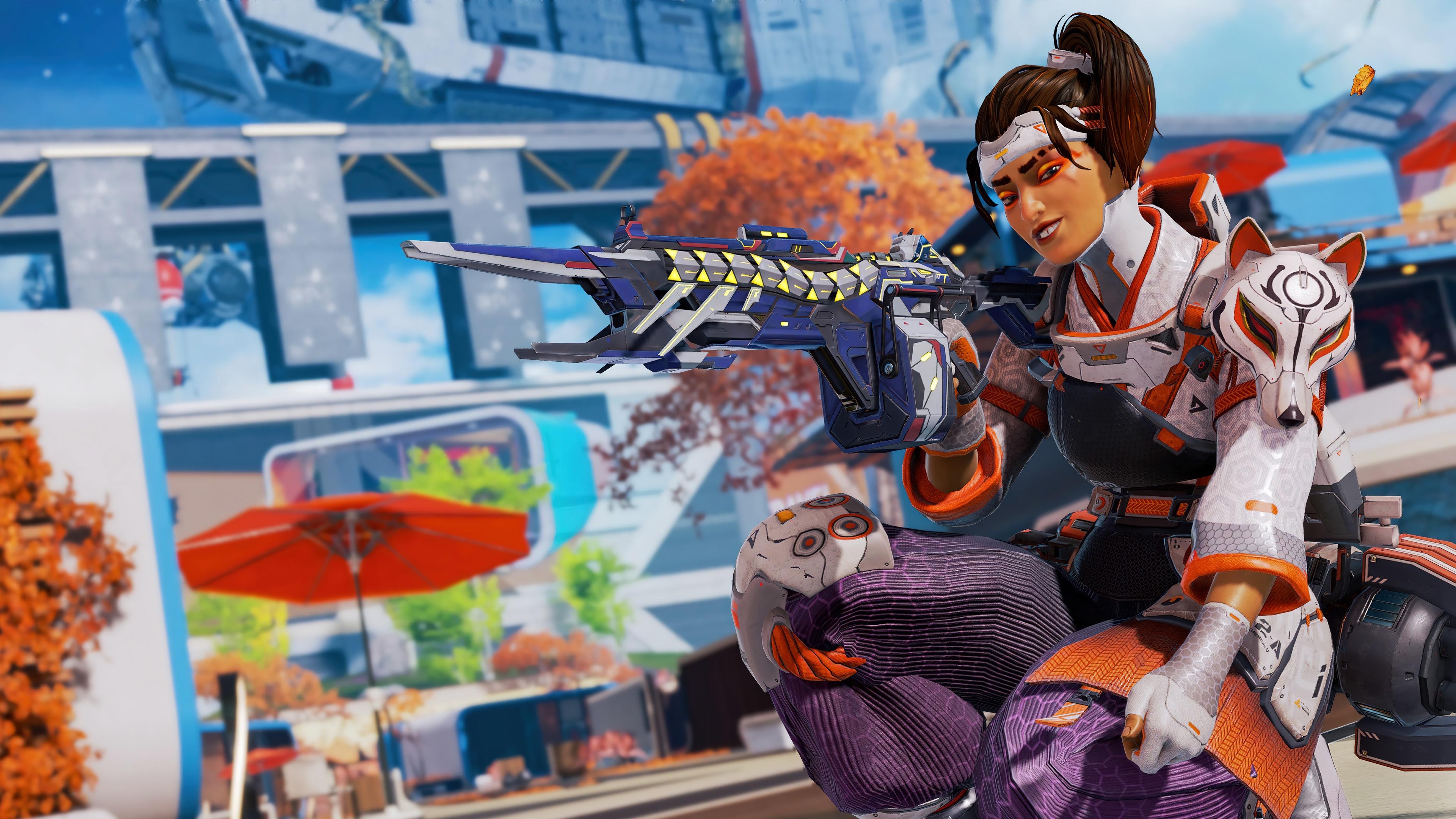 3840x2160 apex legends, rampart, crafty kitsune, season battle pass, skin, 4k, pc, wallpaper. Mocah HD Wallpaper