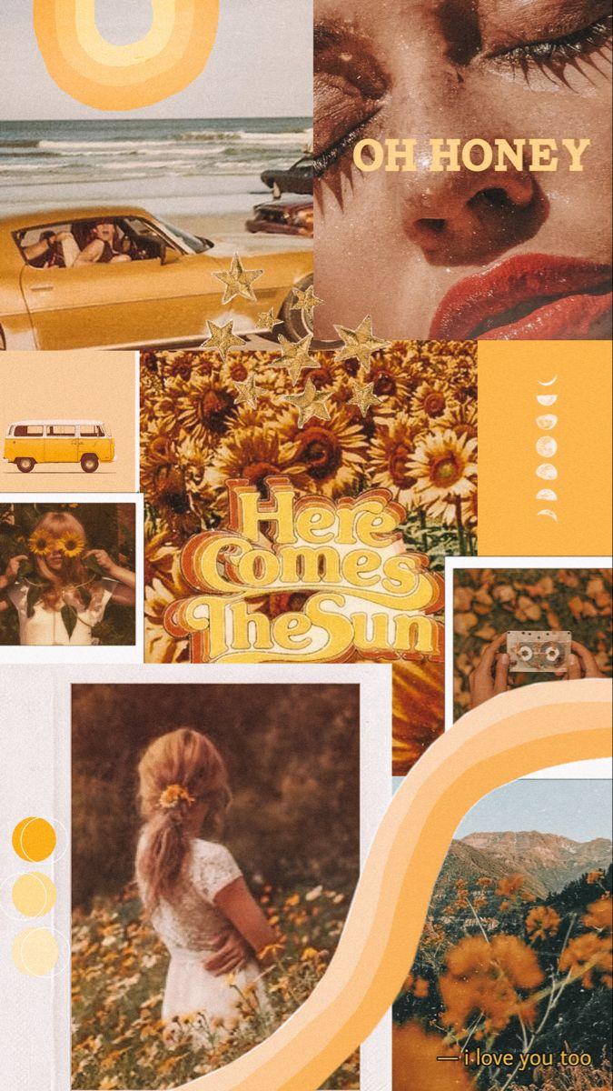 675x1200 Vintage Aesthetic Photo Wallpaper