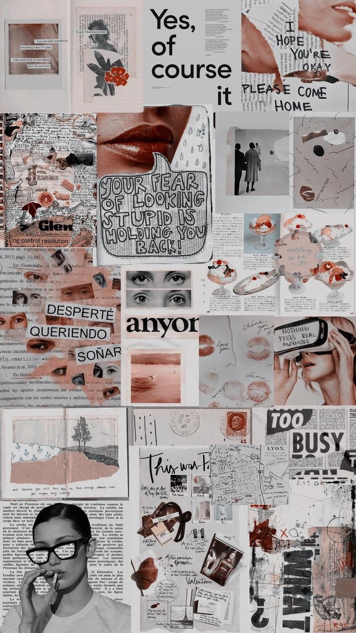 720x1280 wallpaper, psd and journal collage
