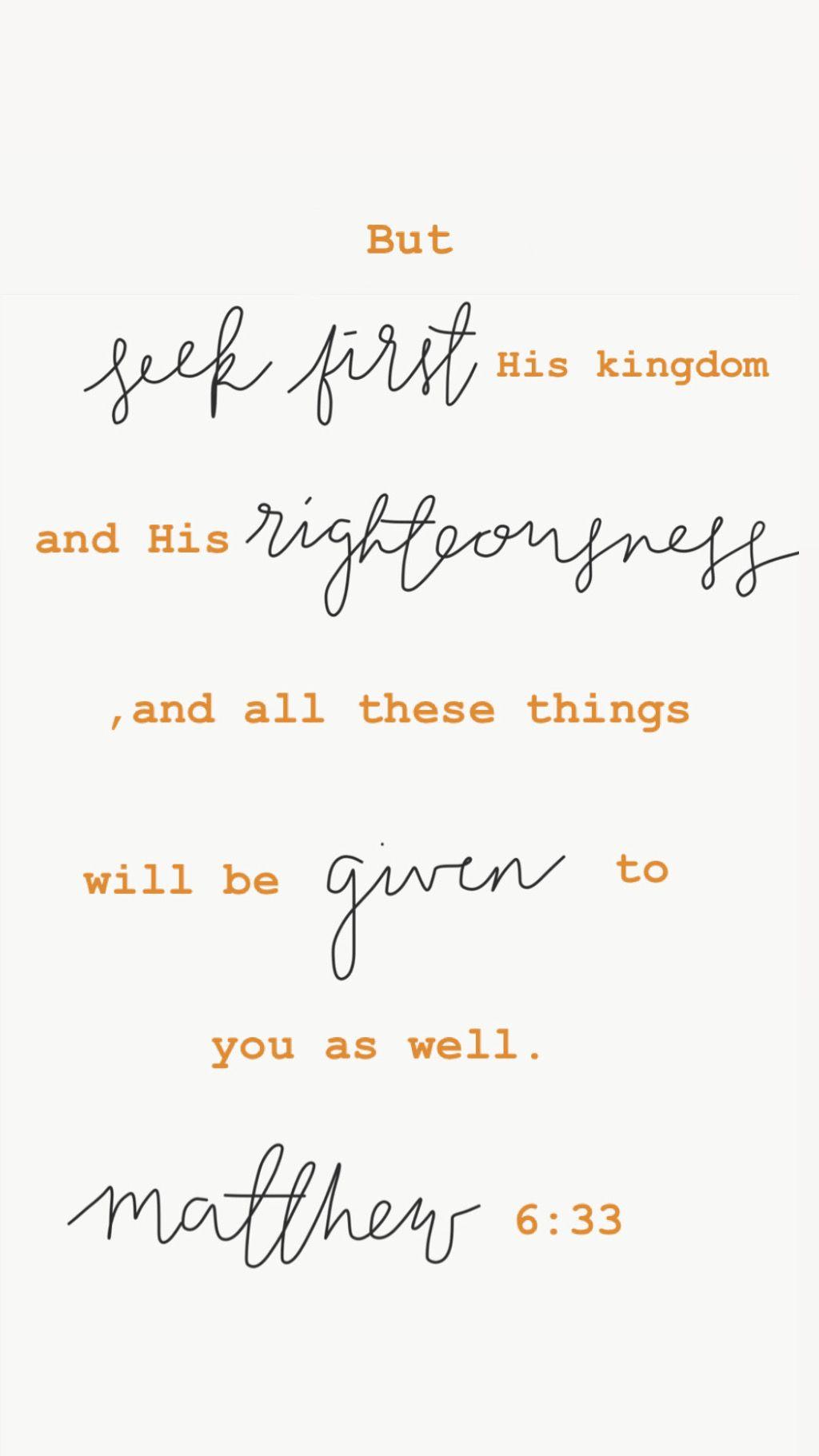 Matthew 6:33 Wallpapers - Top Free Matthew 6:33 Backgrounds