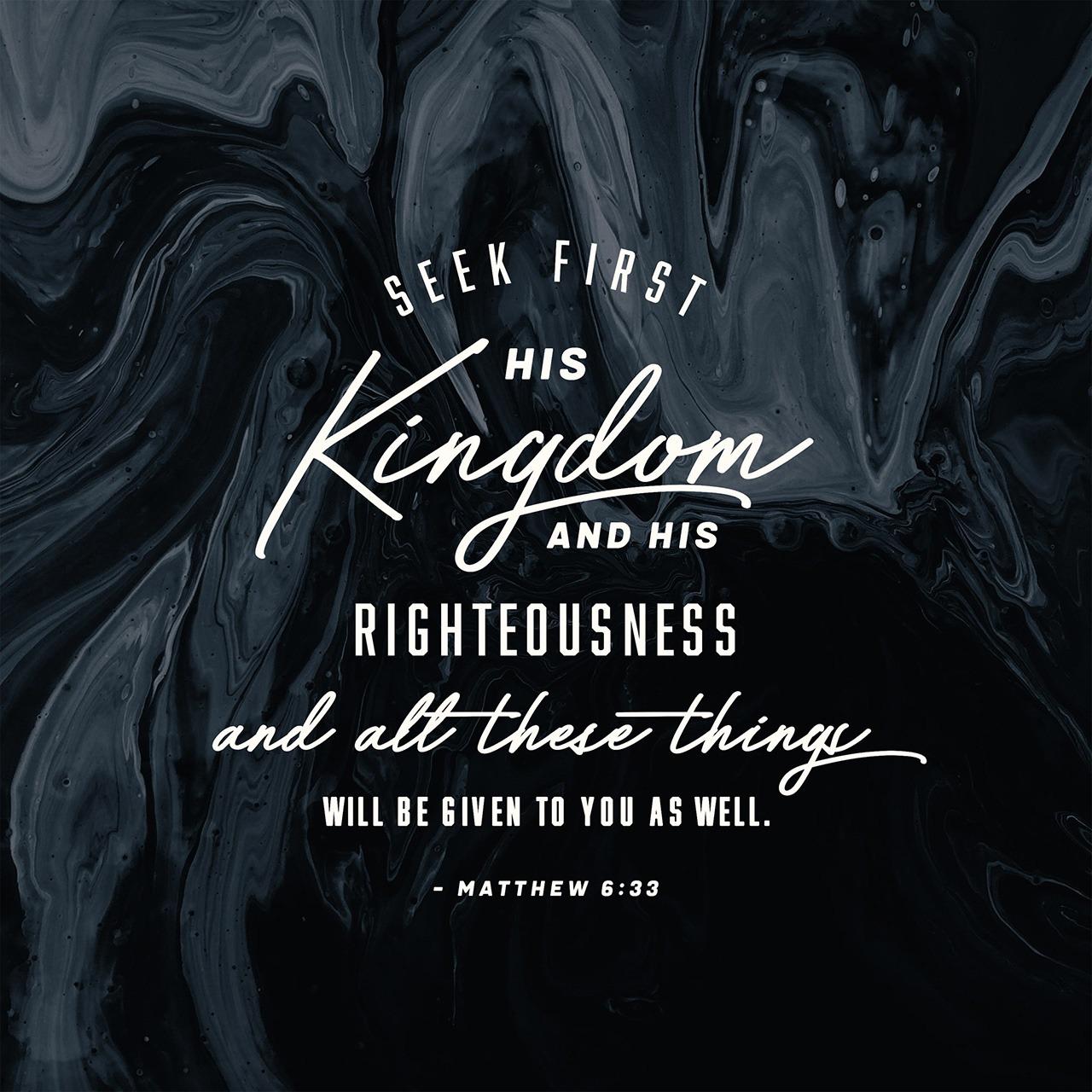 1280x1280 Seek First His Kingdom 6:33