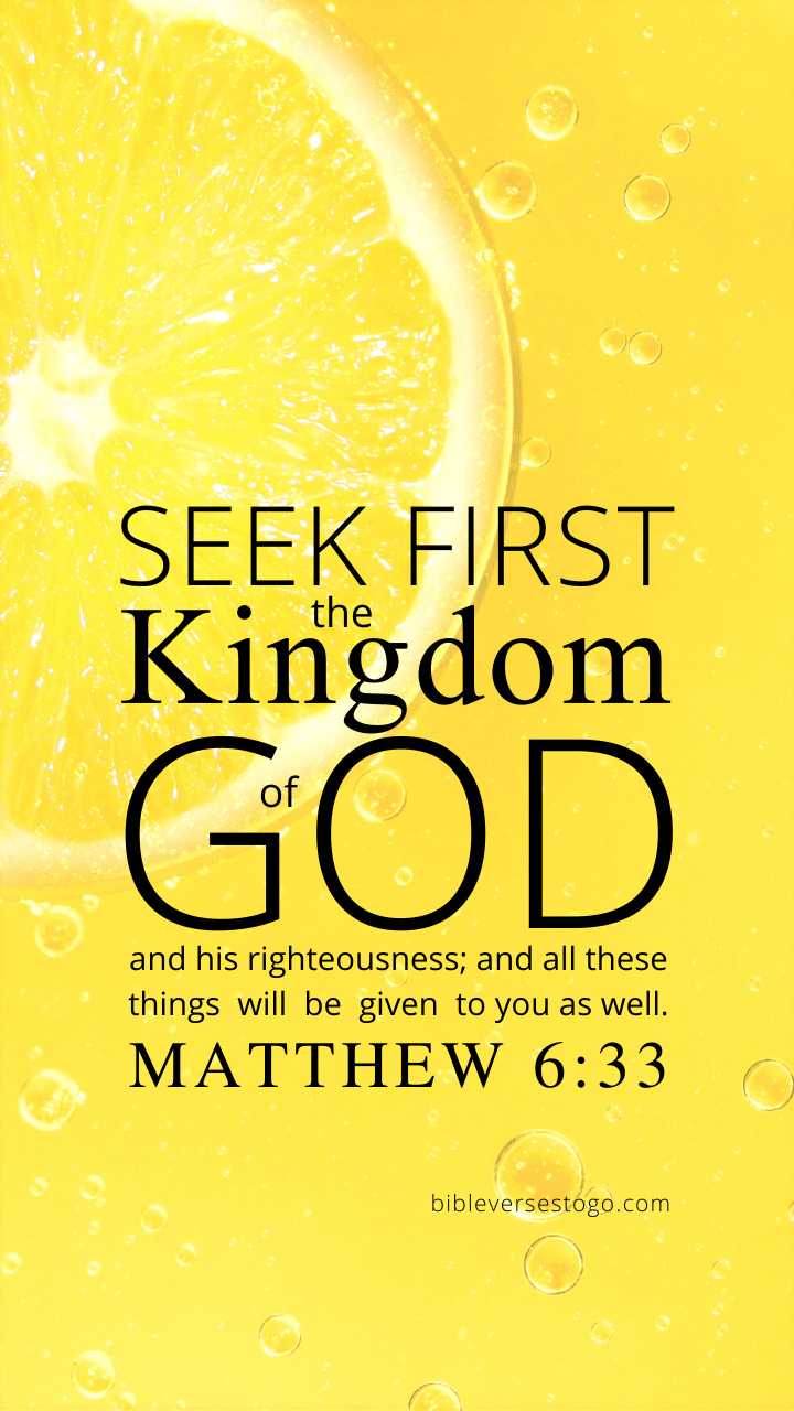 720x1280 Matthew 6:33 Bible Verse Wallpaper Verses To Go