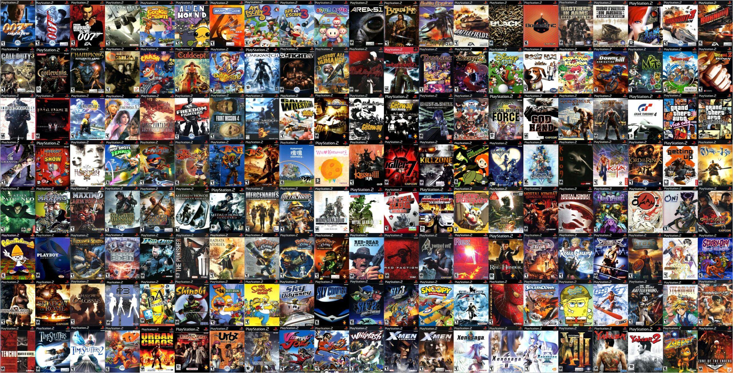 2560x1302 Gaming Collage Wallpaper 4k. Game storage, Playstation, Dvd case