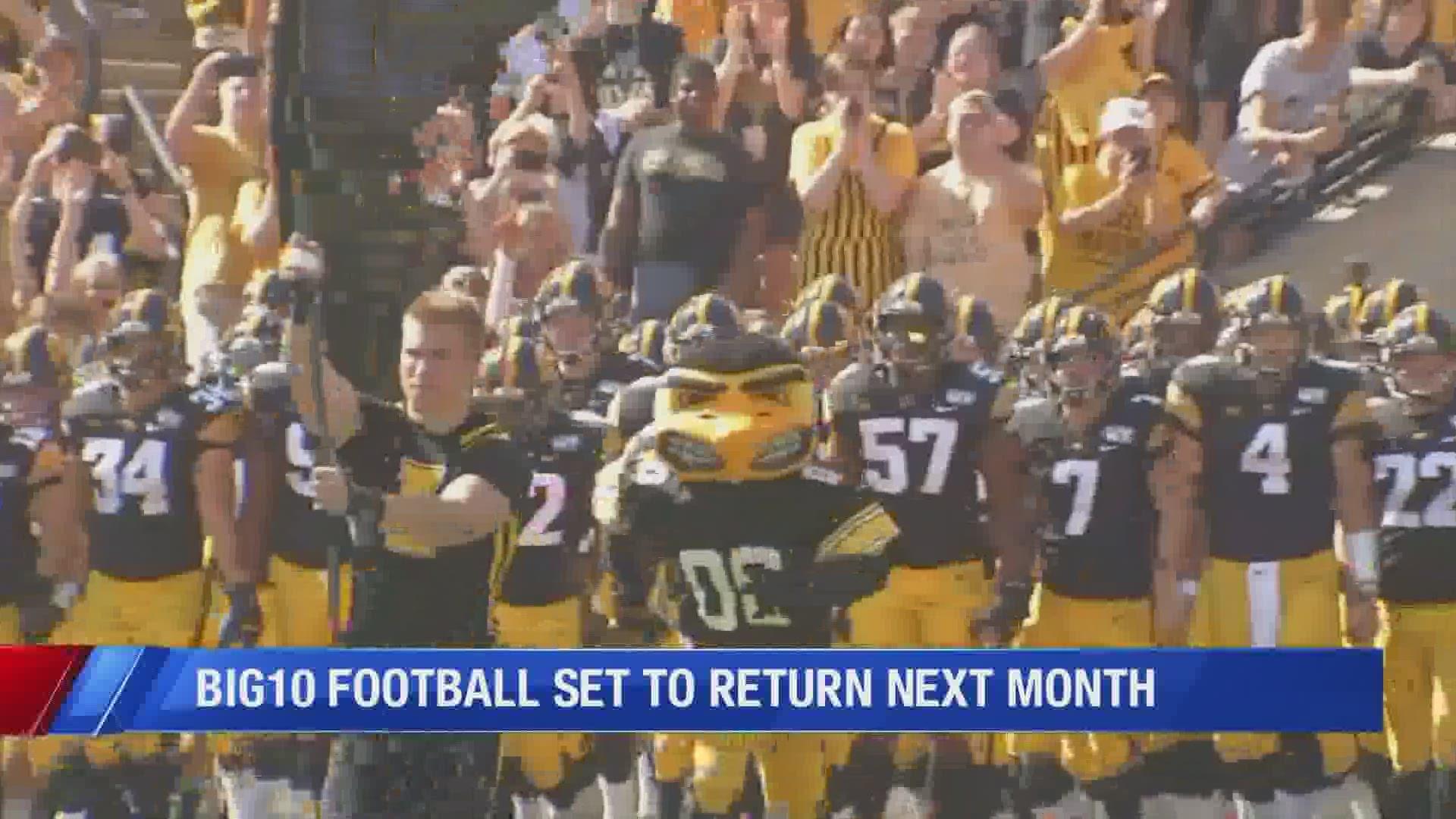 1920x1080 Iowa Hawkeyes react to return of Big Ten football
