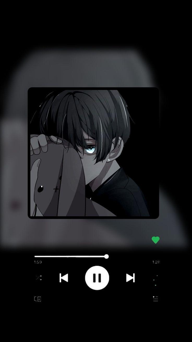 736x1308 Crazy anime boy wallpaper black. Animasi 3D, Animasi