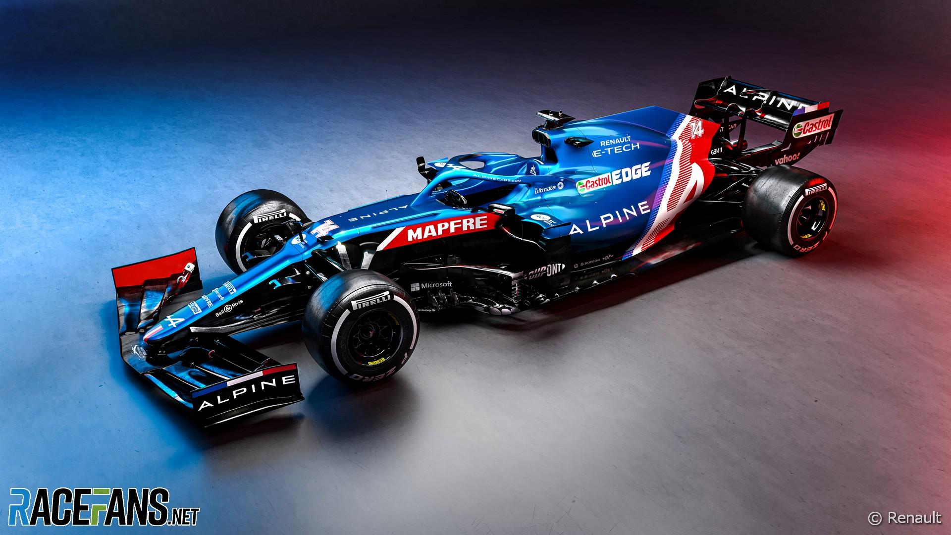 1920x1080 First picture: Alpine reveals its Formula 1 contender for 2021 · RaceFans