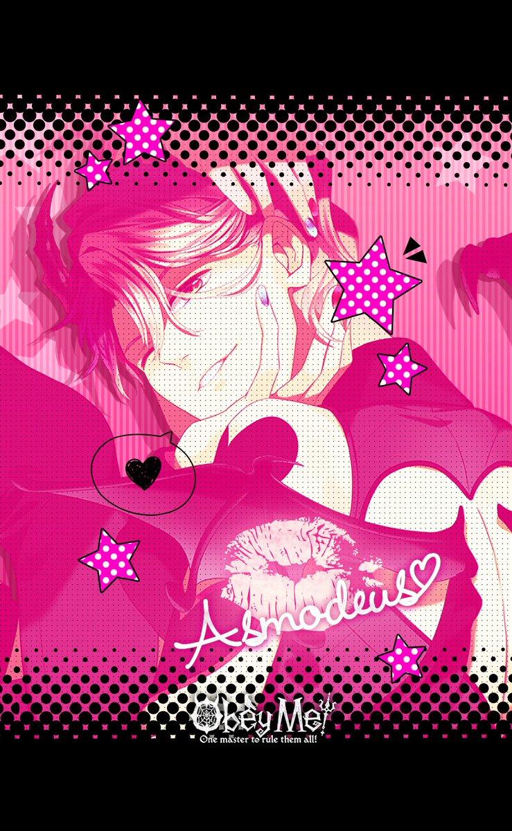 739x1200 Obey_Me_Official you want to celebrate Asmo's birthday even more? Then we've got the perfect present for you! Show Asmodeus your love with your new wallpaper! #HappybirthdayAsmo