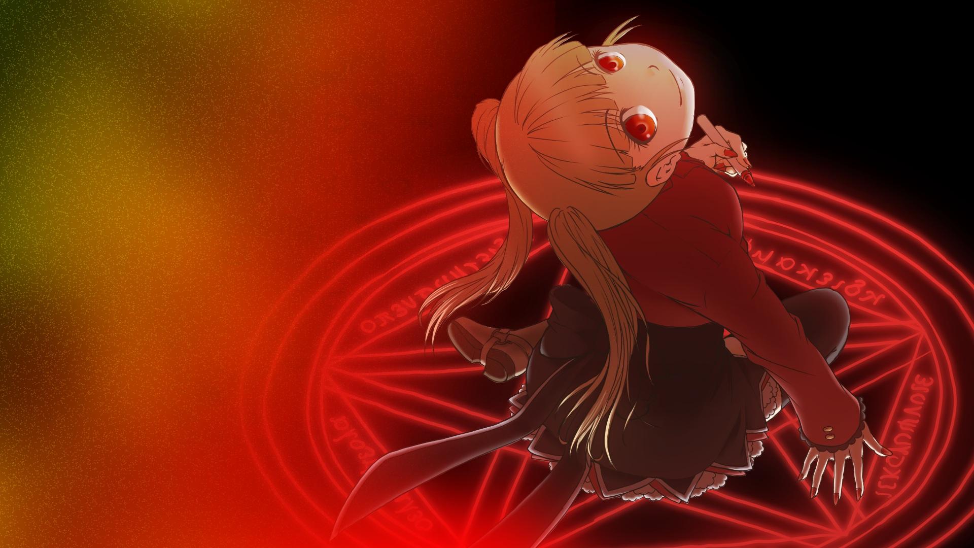1920x1080 misumi kouji umineko no naku koro ni asmodeus thighhighs wallpaper