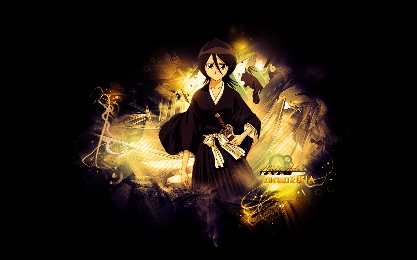 1440x900 anime bleach rukia kuchiki
