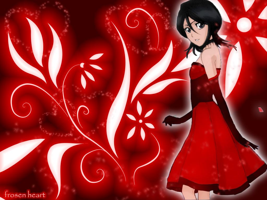 1024x768 Anime Bleach Wallpaper Rukia