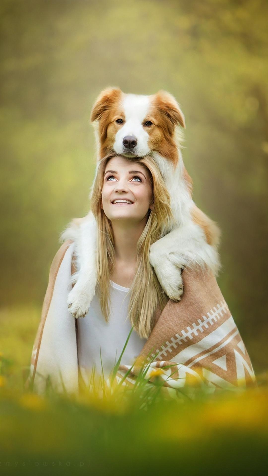 Girl With Dog Wallpapers Top Free Girl With Dog Backgrounds