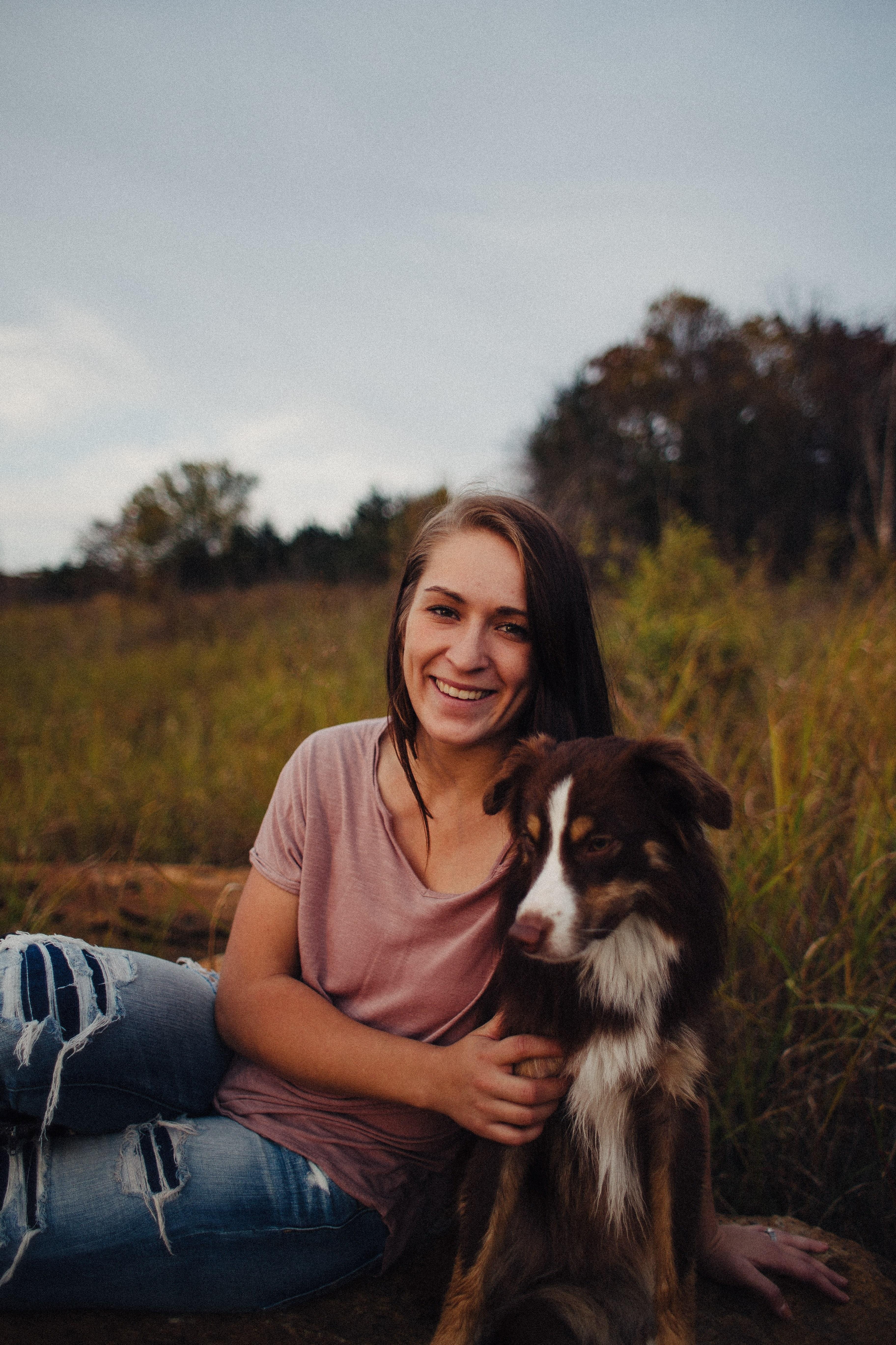 3648x5472 Wallpaper / woman female girl and dog HD 4k wallpaper