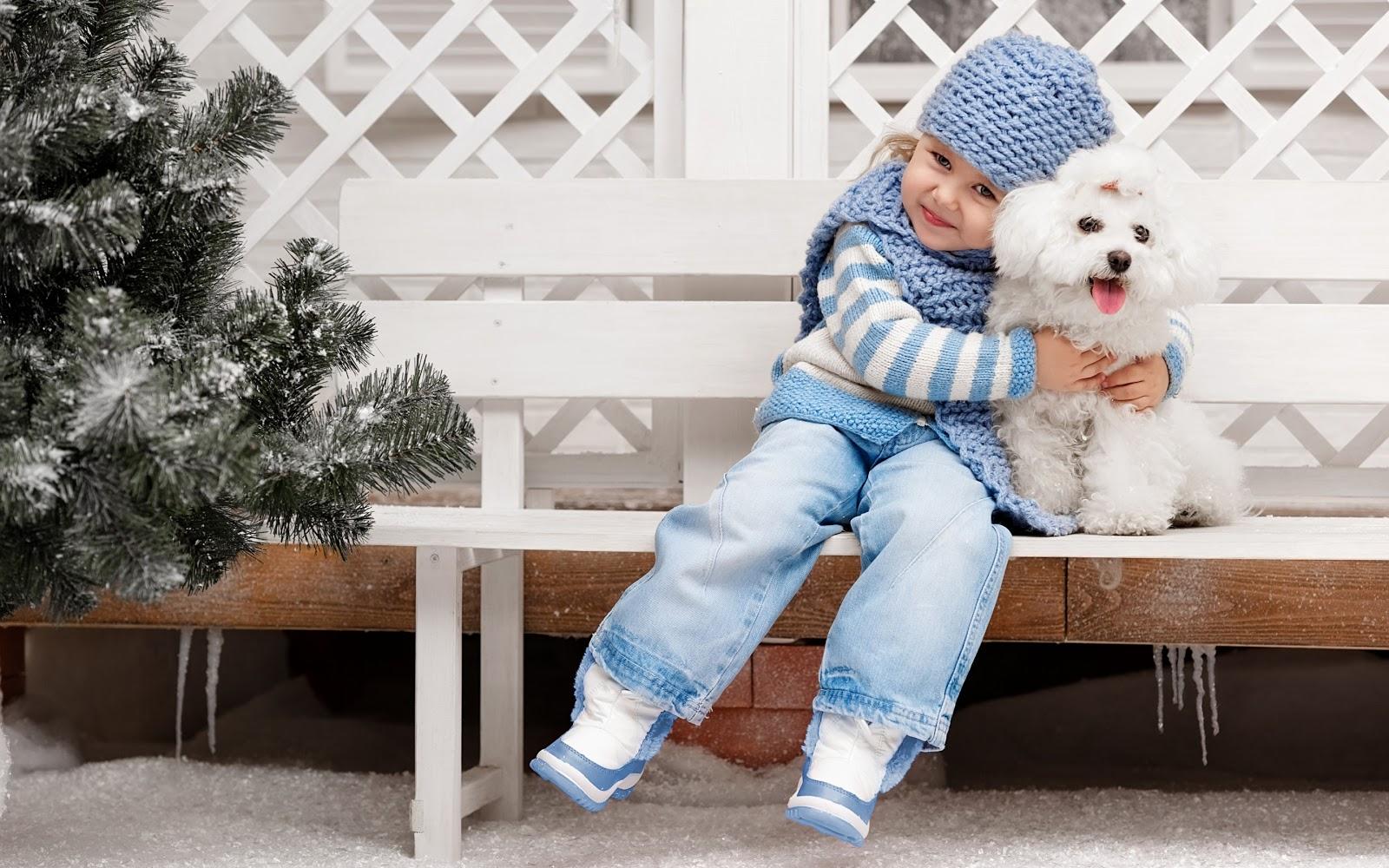 1600x1000 Girl with a Dog