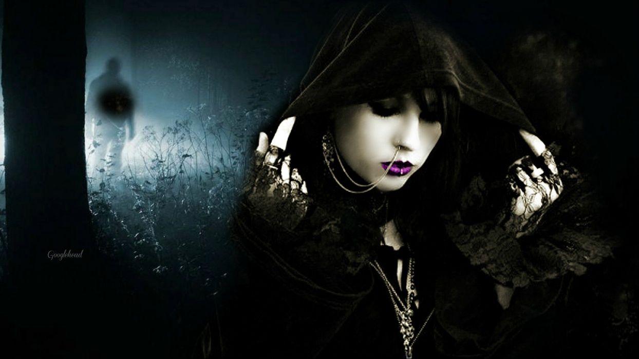 1244x700 Dark gothic for gwen face hoodie wallpaperx1080