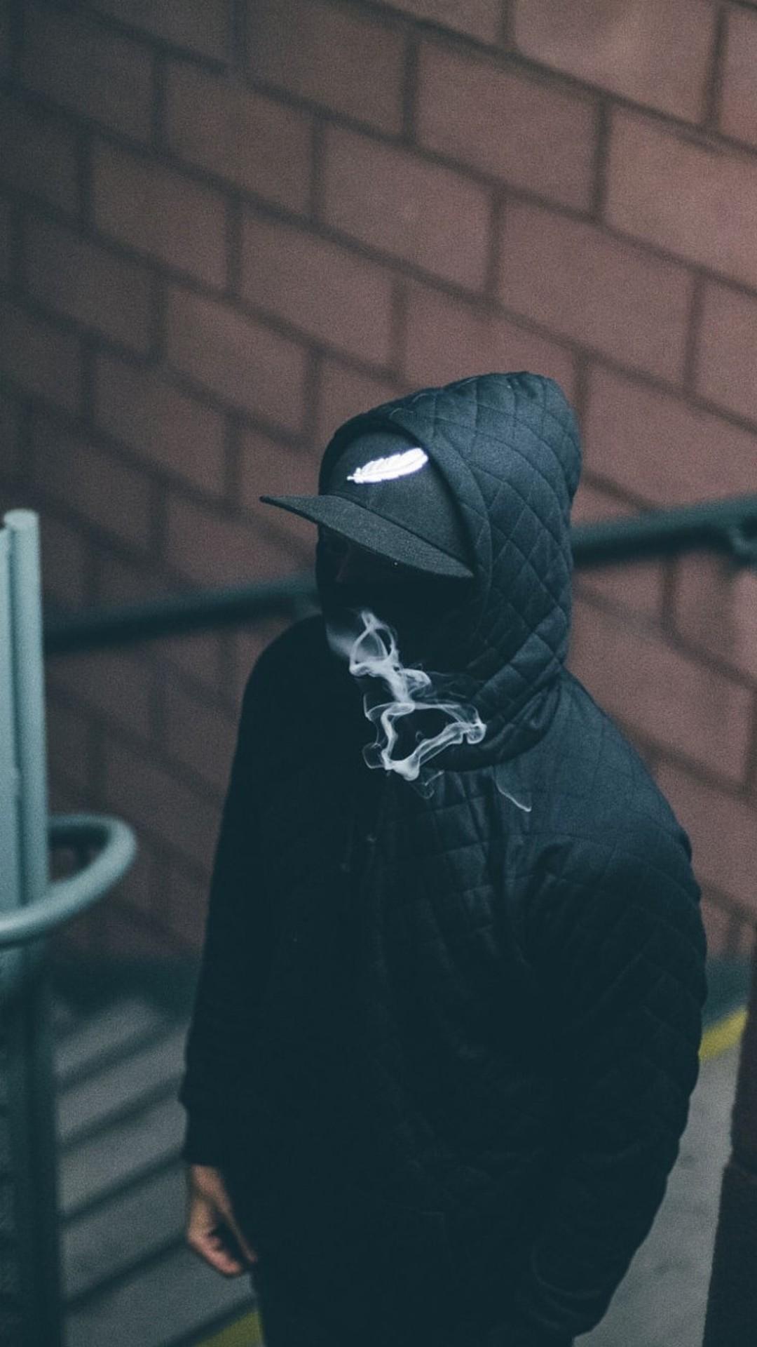 1080x1920 1080x1920 smoking, hoodie, photography, HD for iPhone 8 wallpaper