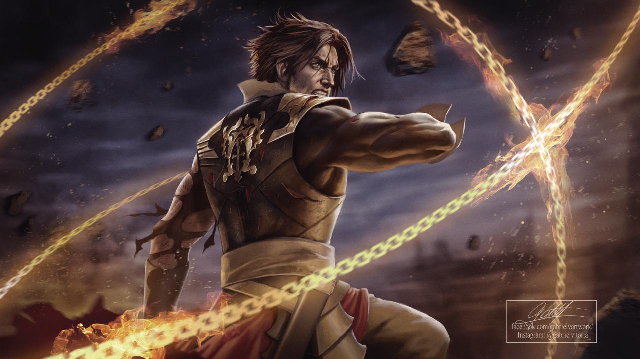 1281x719 Gabriel Belmont'm Trevor Belmont of the house Belmont and dying has never frightened me! Here it is my fanart of Trevor in his last fight, hope you like it! #