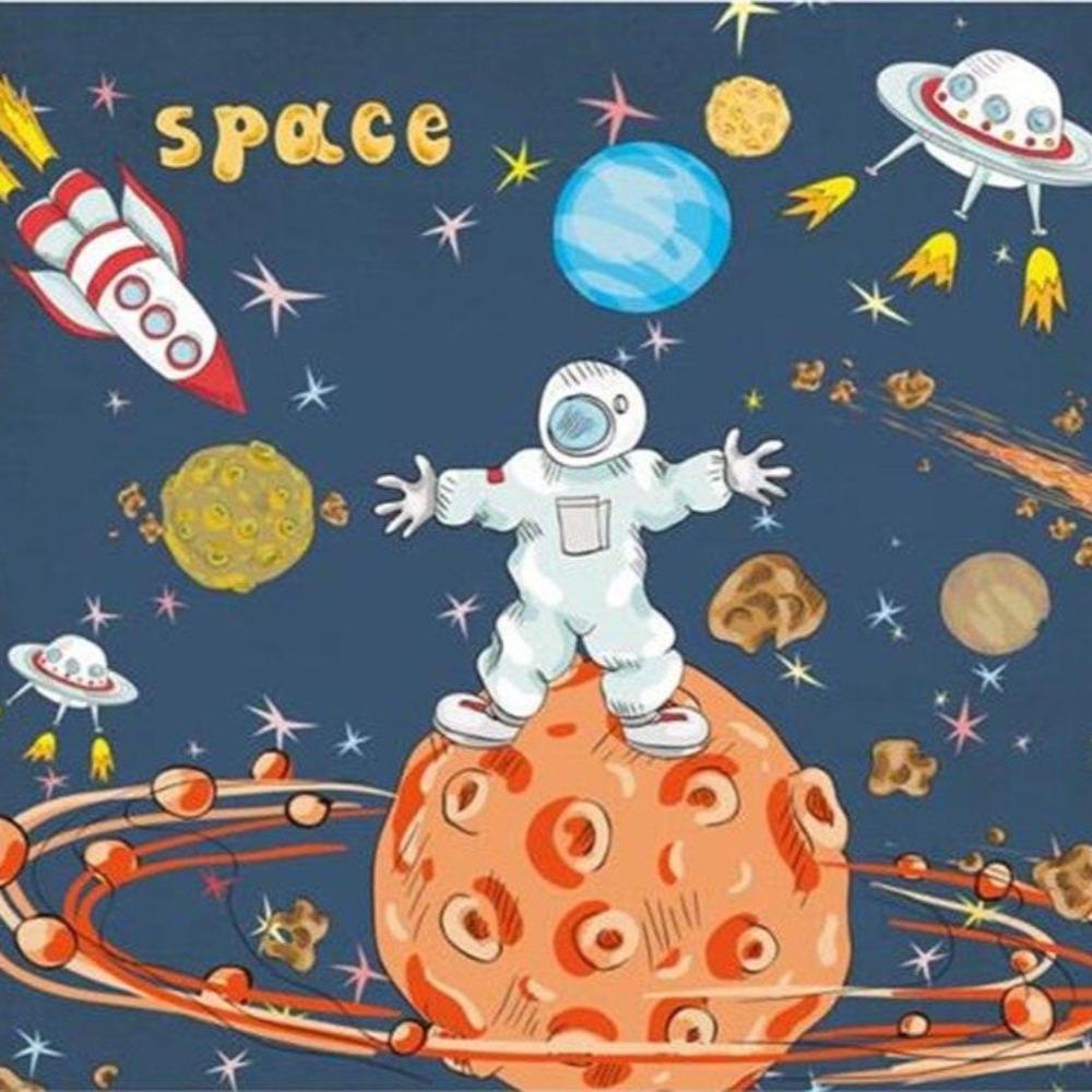1000x1000 3D Astronaut cartoon wallpaper