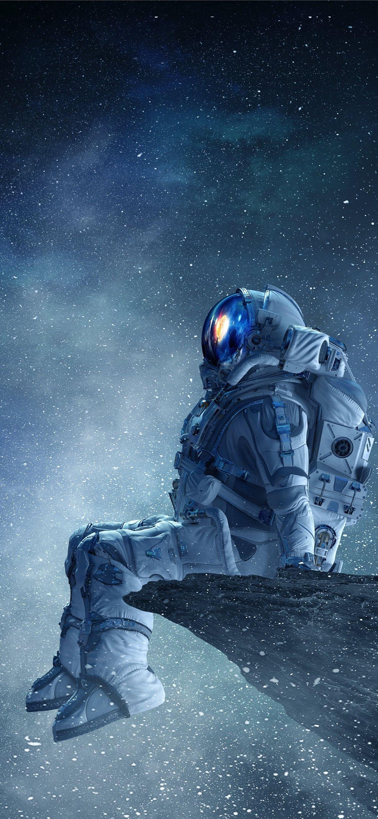 1284x2778 Best Astronaut iPhone HD Wallpaper