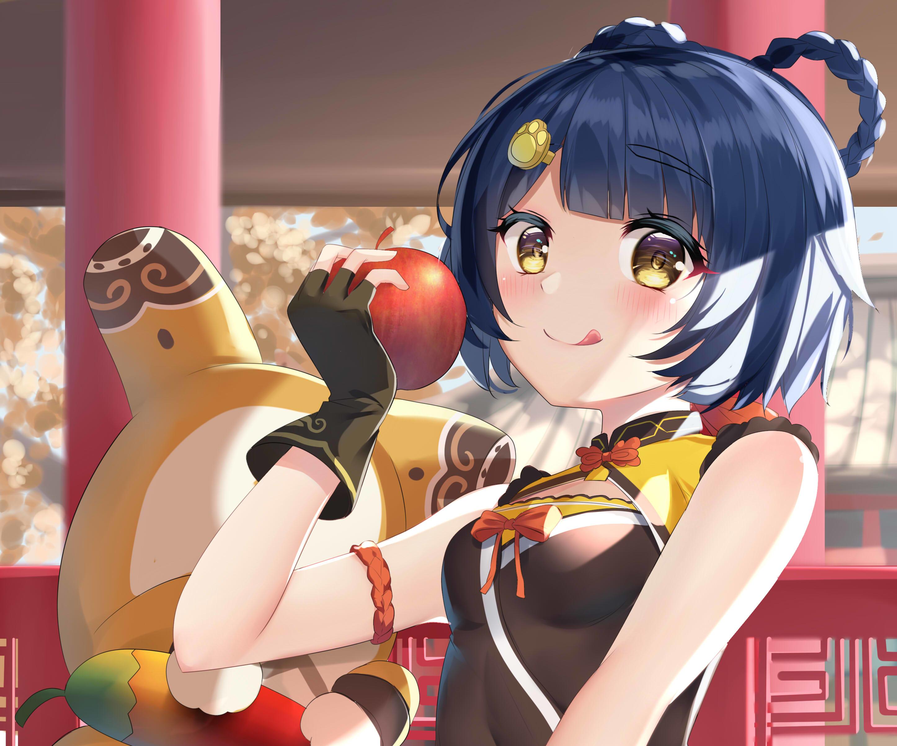 2893x2406 Xiangling (Genshin Impact) HD