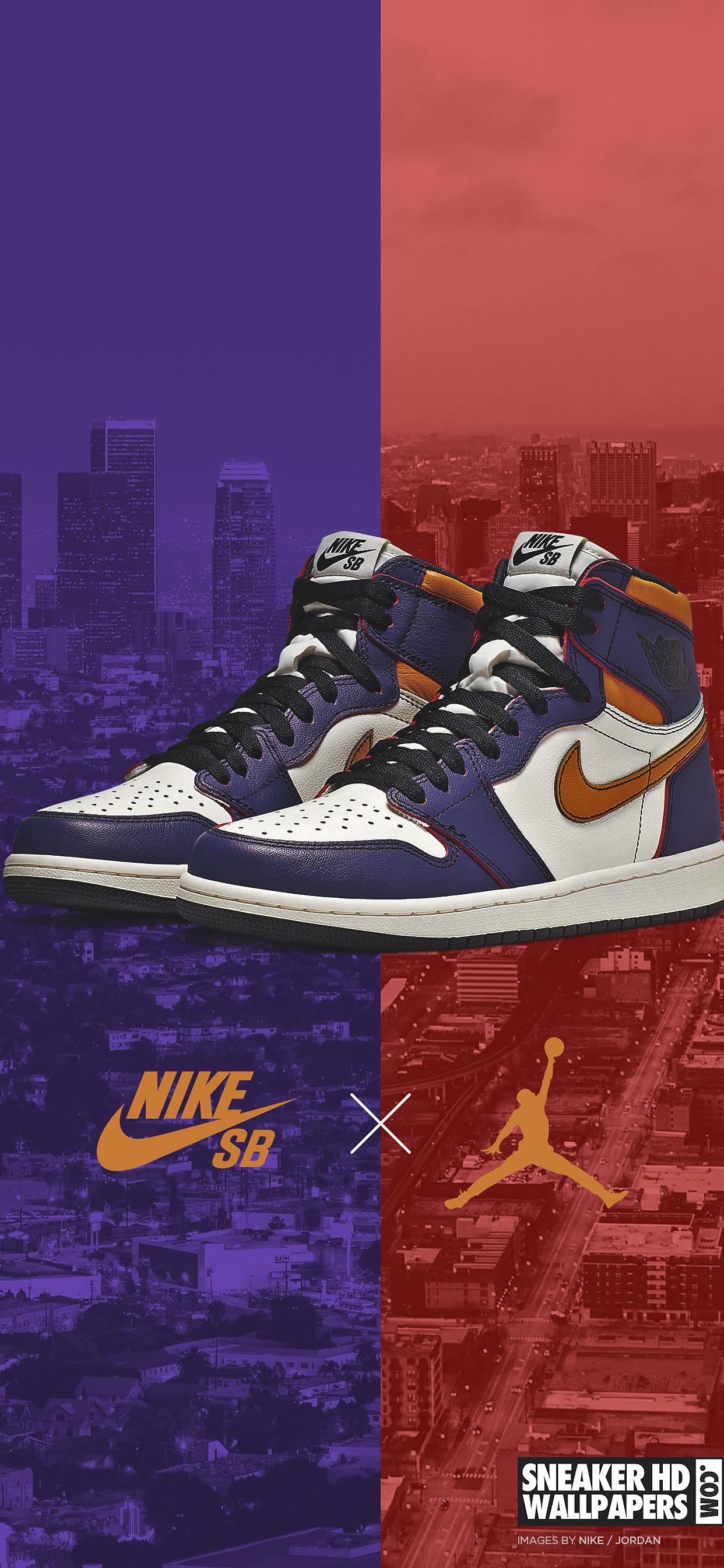 1242x2688 Nike Dunks Wallpaper