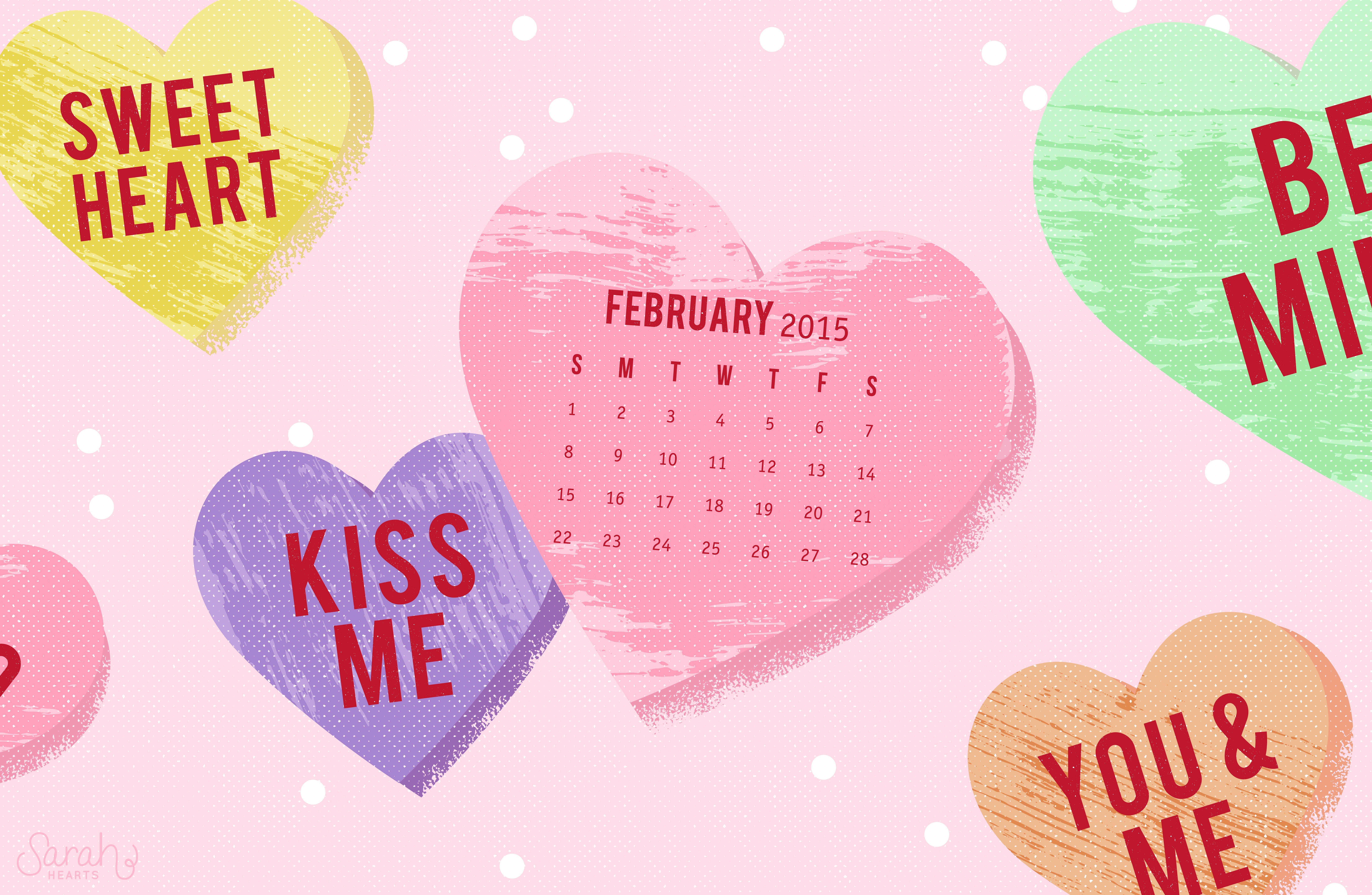 8800x5744 Love February Valentine Calendar wallpaper Desktop, Phone, Tablet