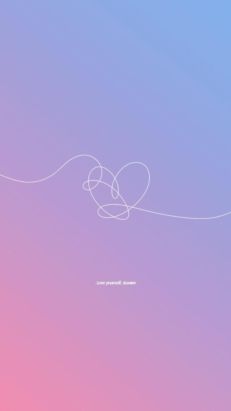 750x1334 BTS Love Yourself iPhone Wallpaper