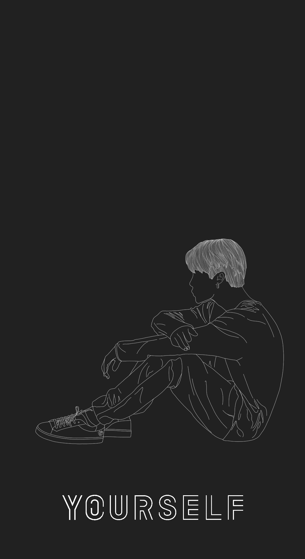 1050x1920 Kpop Lineart