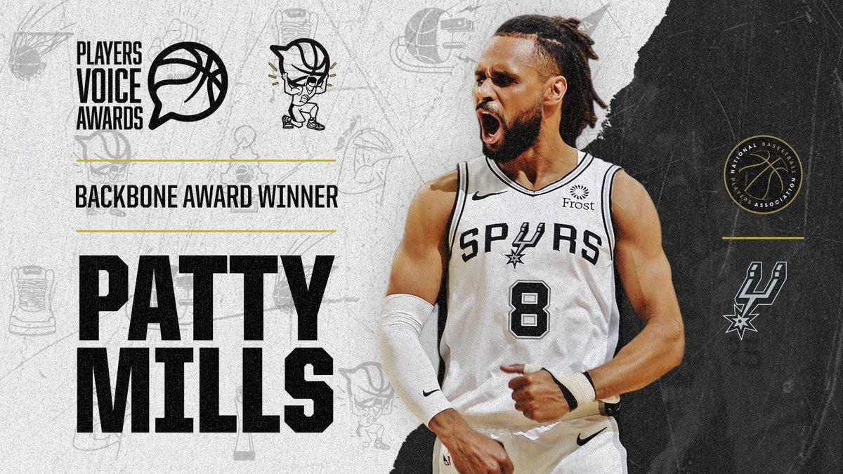 1200x675 San Antonio Spurs to winner of the 2019 Backbone Award!