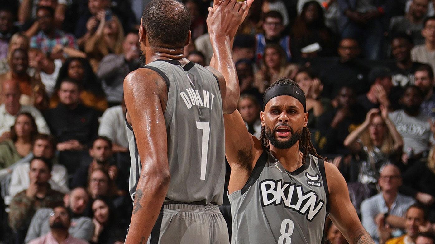 1396x785 NBA: Brooklyn Nets defeat Wizards, Patty Mills 21 points, Kevin Durant praises Australian