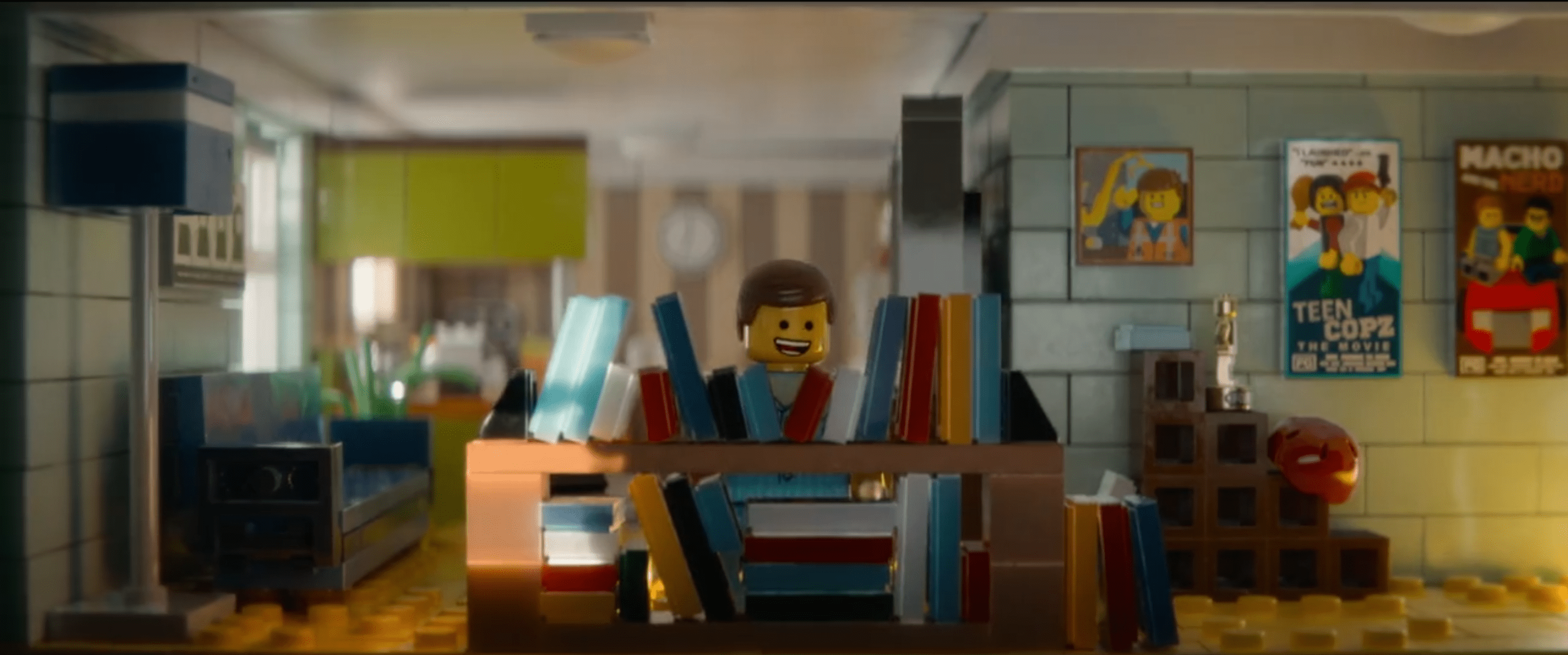 2880x1204 Emmet The Lego Movie Lego Movie Wallpaper:2880x1204