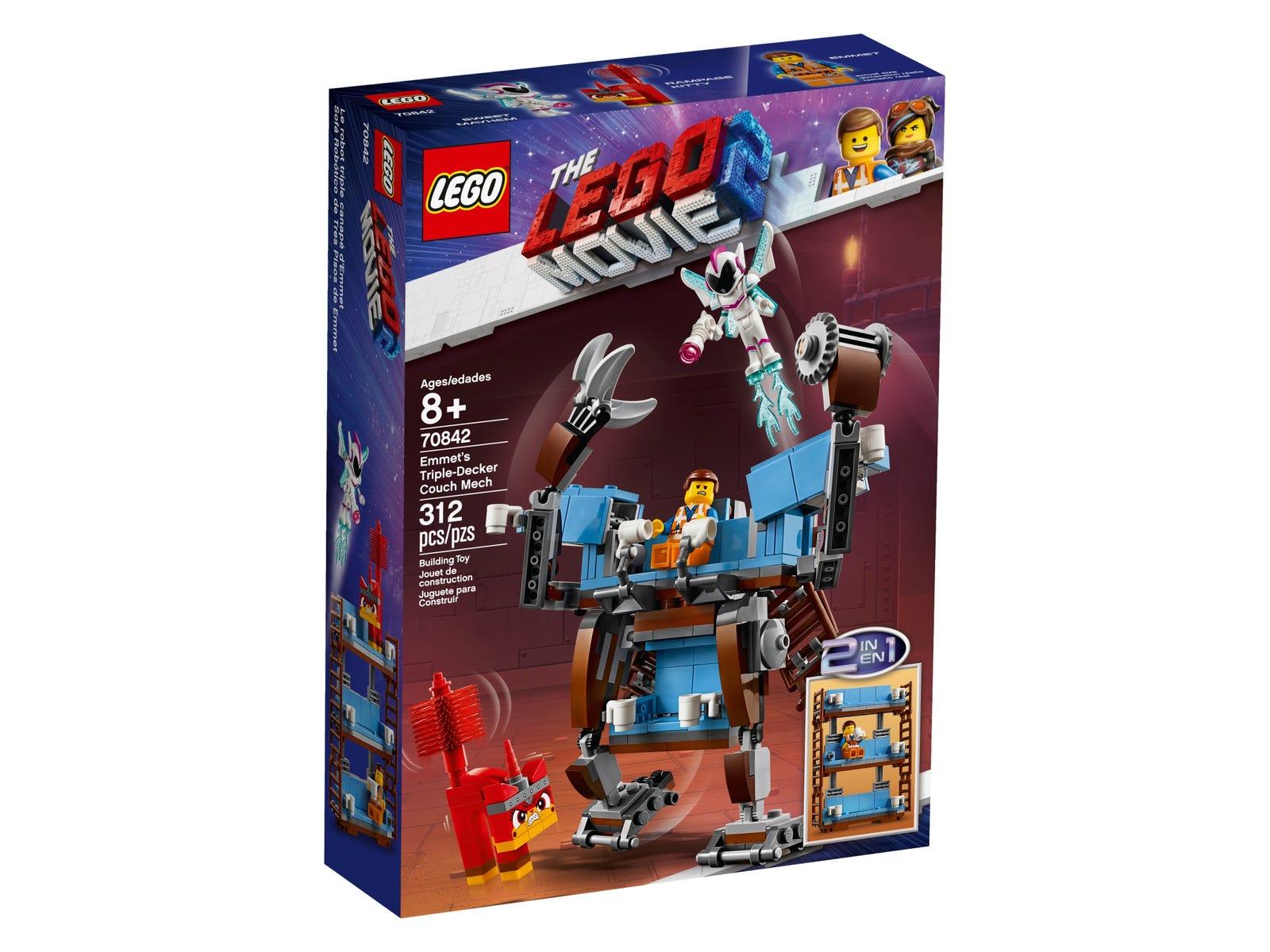 1600x1200 Emmet's Triple Decker Couch Mech 70842. THE LEGO® MOVIE 2™. Buy Online At The Official LEGO® Shop MY
