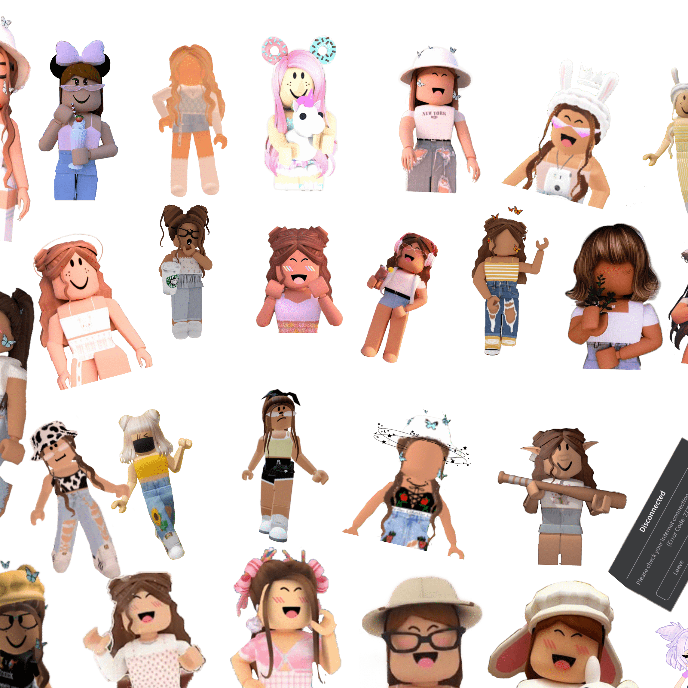 2023 Cute preppy roblox wallpaper #girl of 