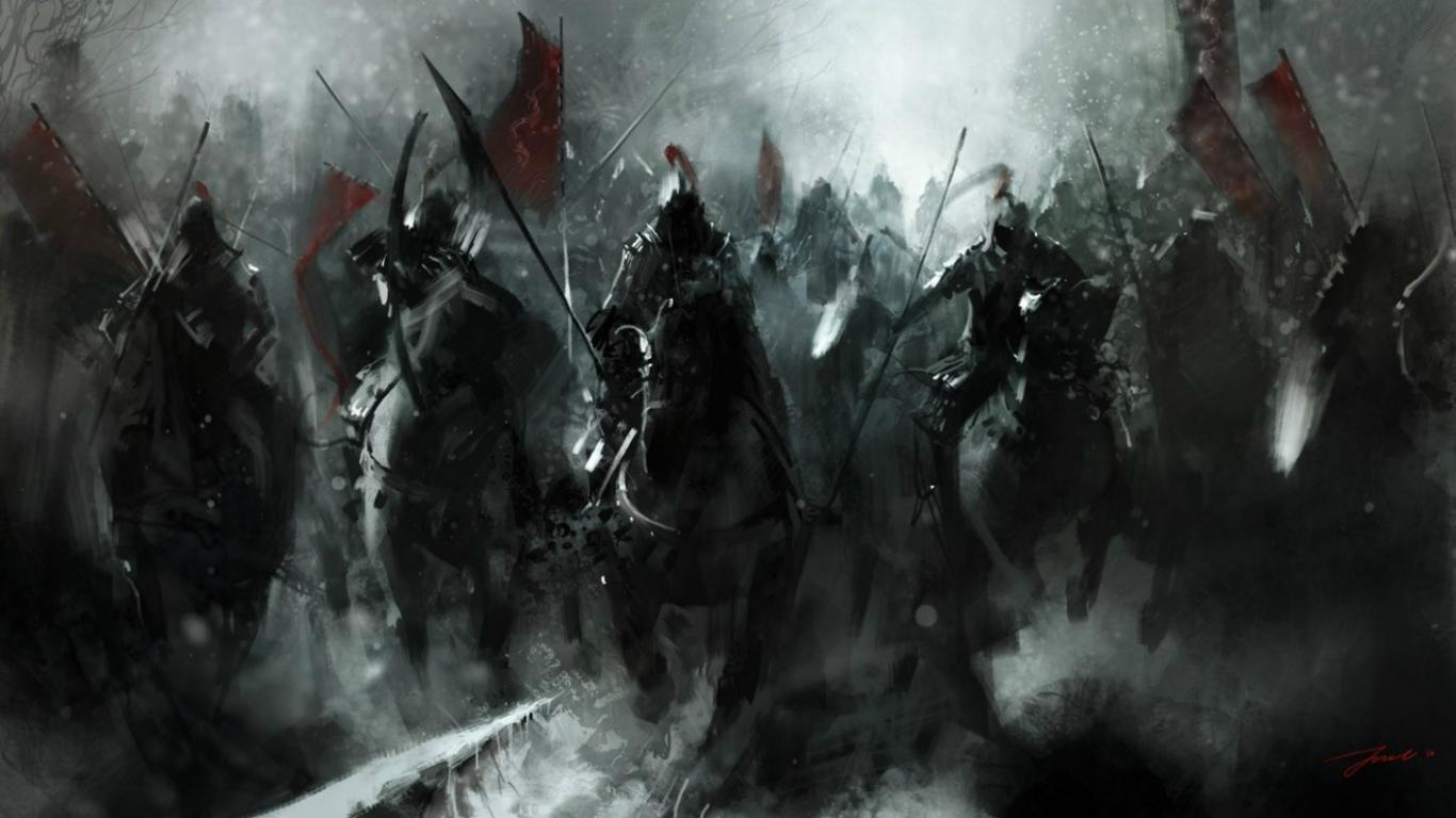 1366x768 Warrior Wallpaper